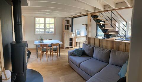 Waterfront Wooden Chalet