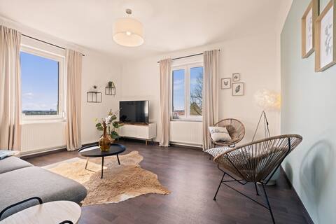 Living in the "old train station" incl. balcony