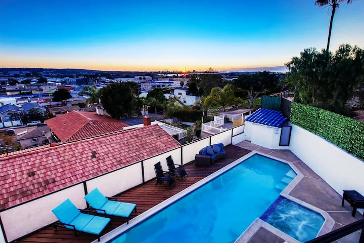 San Diego Villa Private Heated Jacuzzi - Aeropuerto de San Diego (SAN)