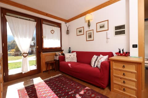 Chalet near the woods 15min from Cortina