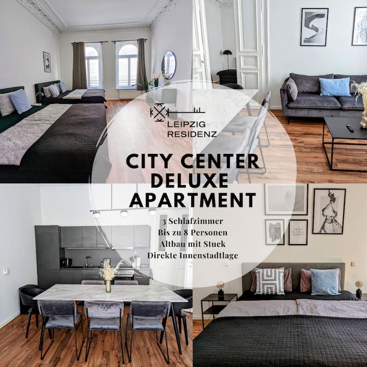 ☆City Center Deluxe Apartment☆, 135 square meters, 4 rooms