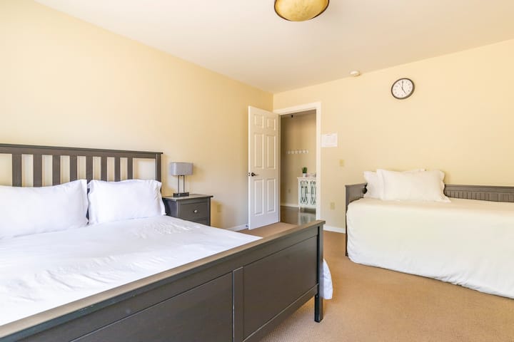 Second Guest Bedroom with One Queen Bed and One Daybed for a Versatile and Relaxing Stay