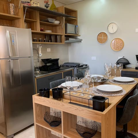 Top Airbnb: BV1211- Modern apartment. Beautiful view, in Alphaville em Barueri