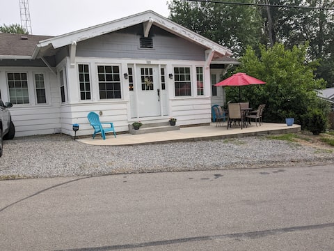 Historic house at Indian Lake, Ohio
