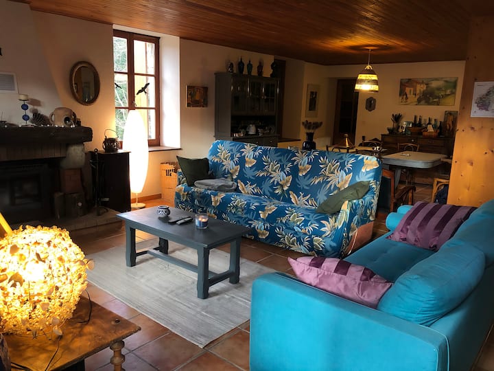 Maison De Campagne à 5 Min Du Vélorail Et Du Doux - Saint-Victor
