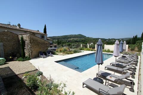 Bastide XVIII eme with pool