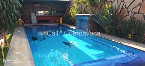 “Calli Cuernavaca” house with pool for the weekend
