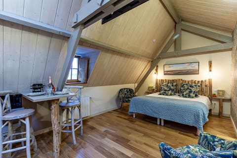 Top Airbnb: studio cocoon 💓 + lit king size + parking gratuit in Saint Valery Sur Somme