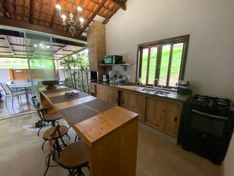 Casa Gourmet on the farm: 4 suites, jacuzzi, wi-fi