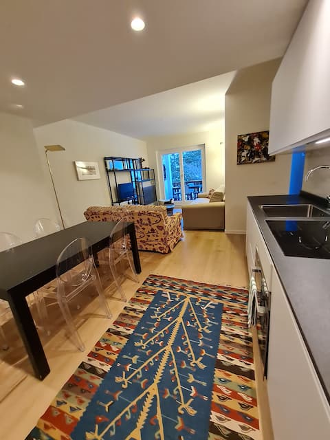 Sankt Moritz Dorf Charme Apartment with parking