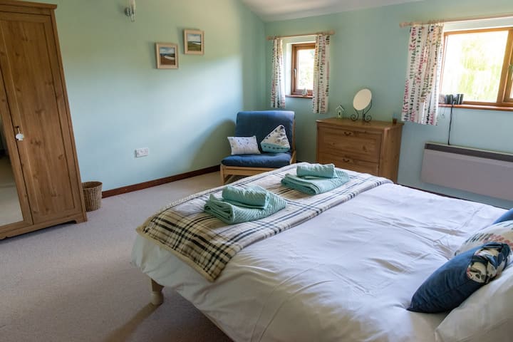 Main bedroom with futon.