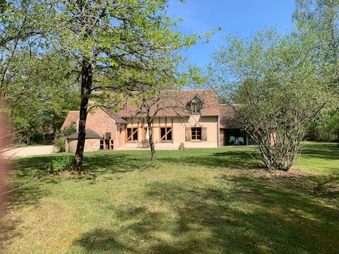 House in the heart of the Sologne forest