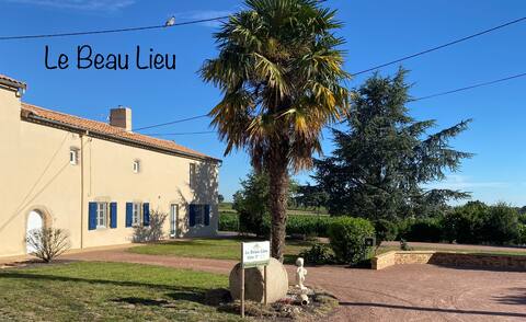 3 * group cottage 3* "Le Beau Lieu", 14 people