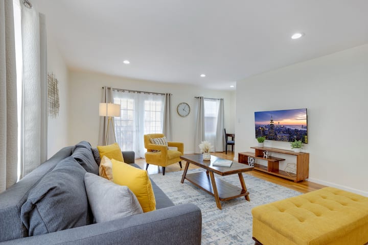 Stylish 3 Br Apartment, 20min To Nyc Free Parking - New York