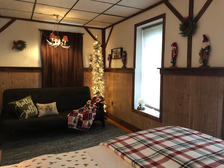 Futoni katika chumba cha kulala cha ghorofa ya juu