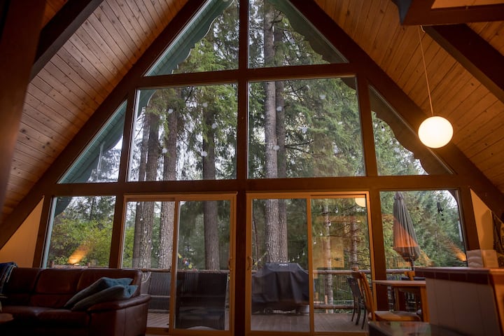 Дом a frame Cabin в штате Вашингтон