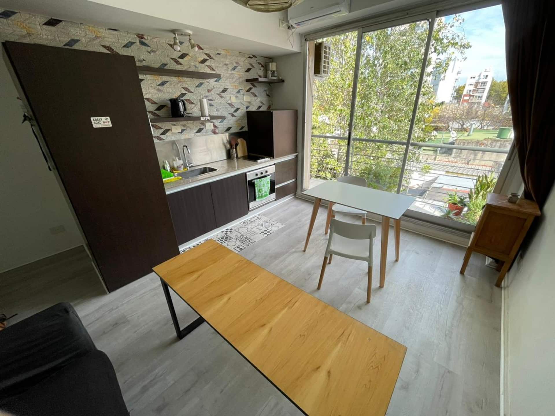 Apartamento mobiliado tipo estúdio em Palermo Hollywood