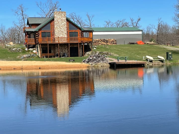 Fischer’s Secret Cabin on Private lake Cabins for Rent in New Lisbon