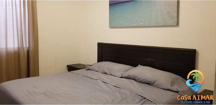 Sea Room with 1 King Size Bed. "Mar" Room with 1 King Size Bed.