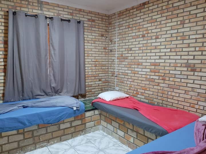 单人房， 3张床