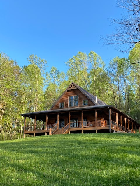 *Custom Log Cabin in French Lick*