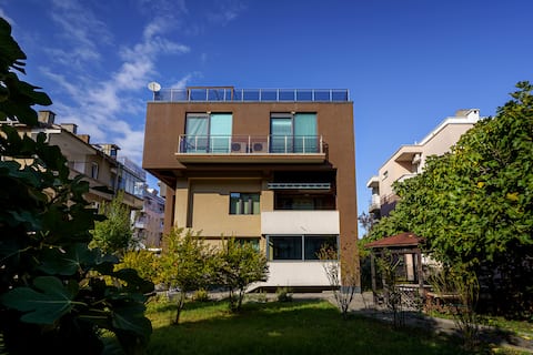 LUXURY THREE-STOREY HOUSE in the center of Primorsko