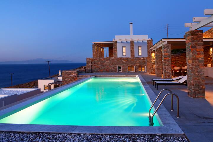 Villa Litharia, enchanting location and view