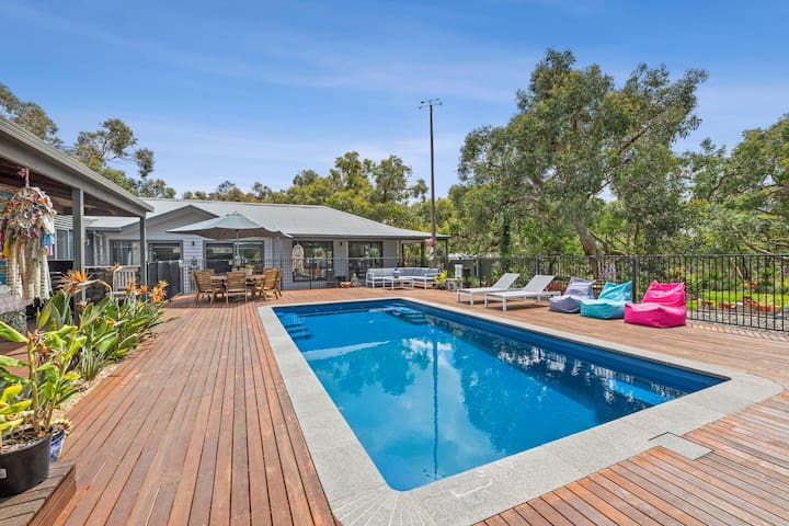 Resort living on Bells Beach acreage.