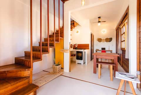 Imóvel de sucesso: 60m² Chalet in Preá/ Starlink + Remote Work + Kite em Cruz