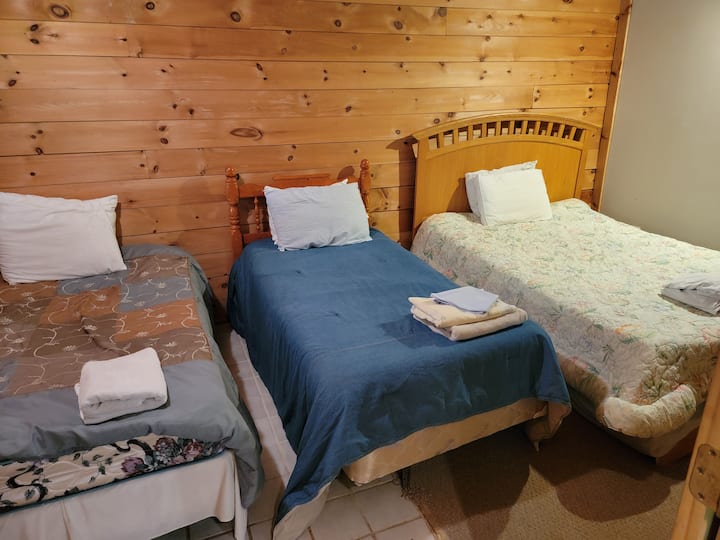 Spálňa na nižšom poschodí