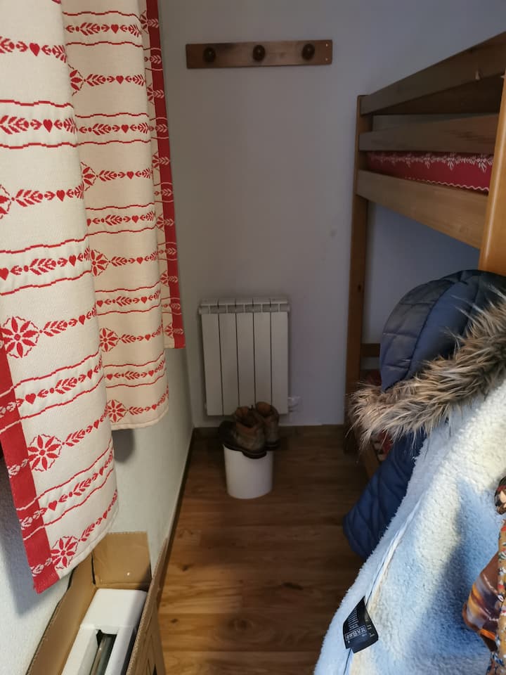 Oblasť na spanie s kúrením