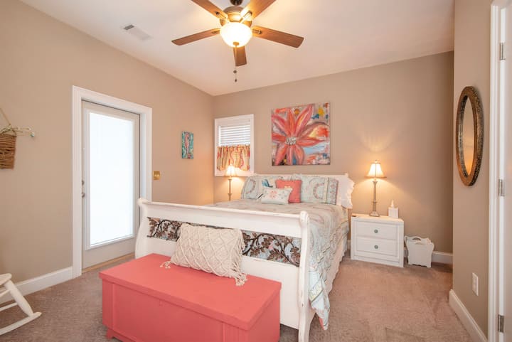 Bedroom #5 upstairs. 1 queen bed
