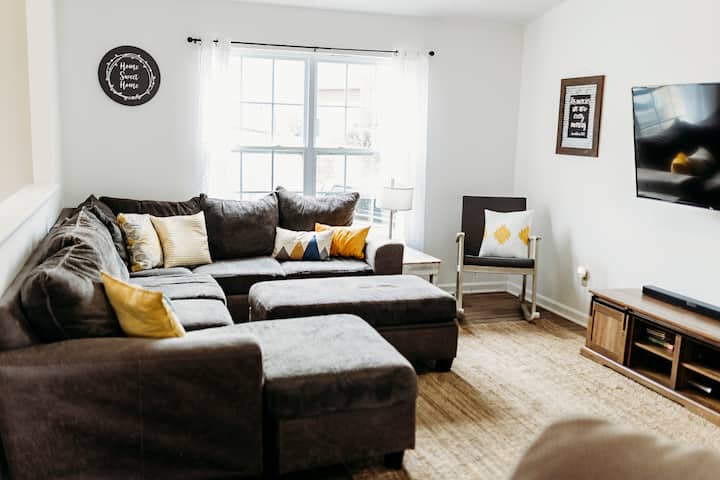 Sprawl out on the sofa and watch TV or curl up with a good book.