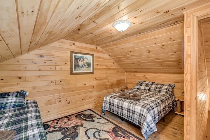 Boven: de slaapkamer:::