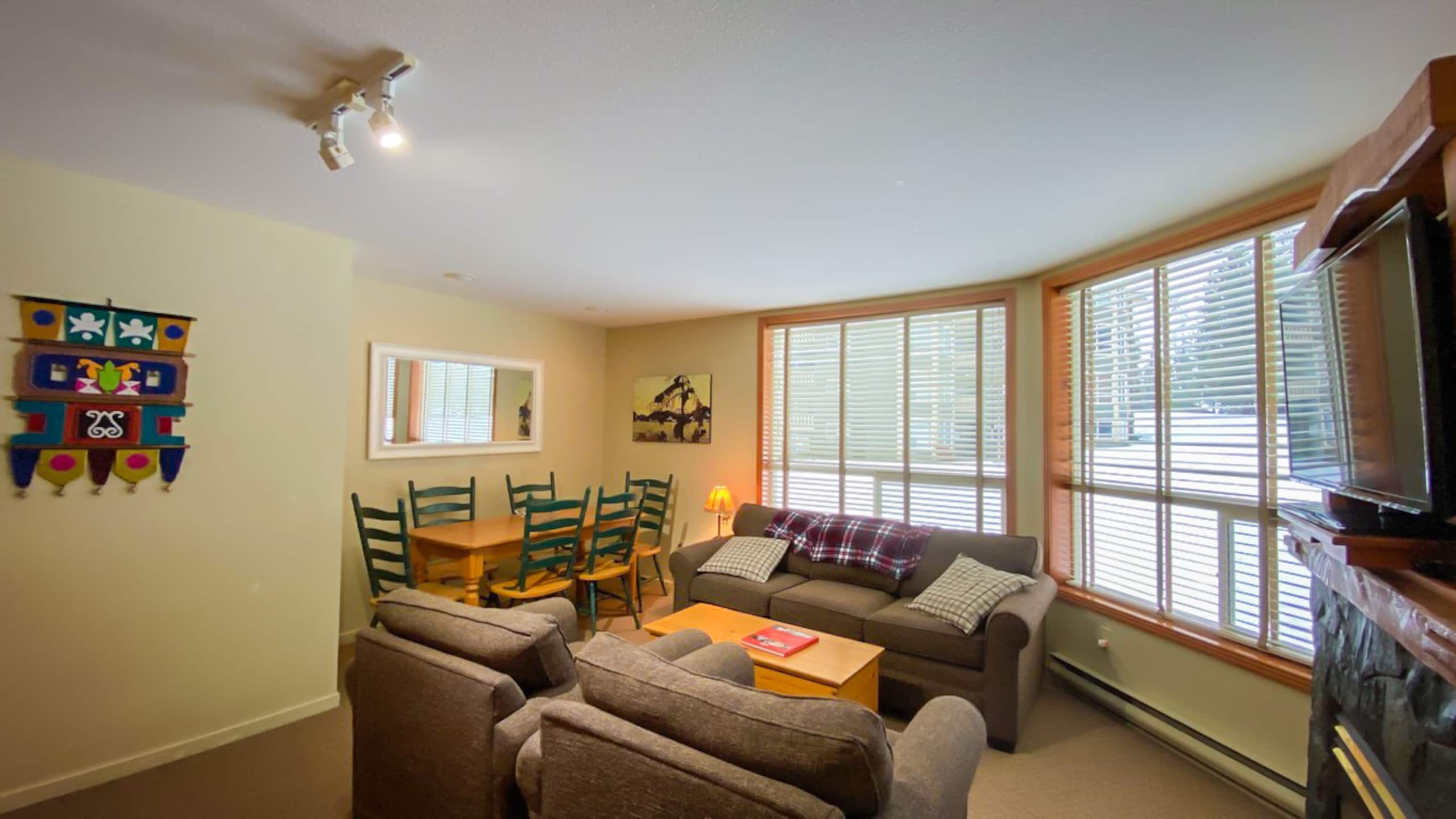 Walkout End Unit | Mountain Views | Sauna - Photo 9