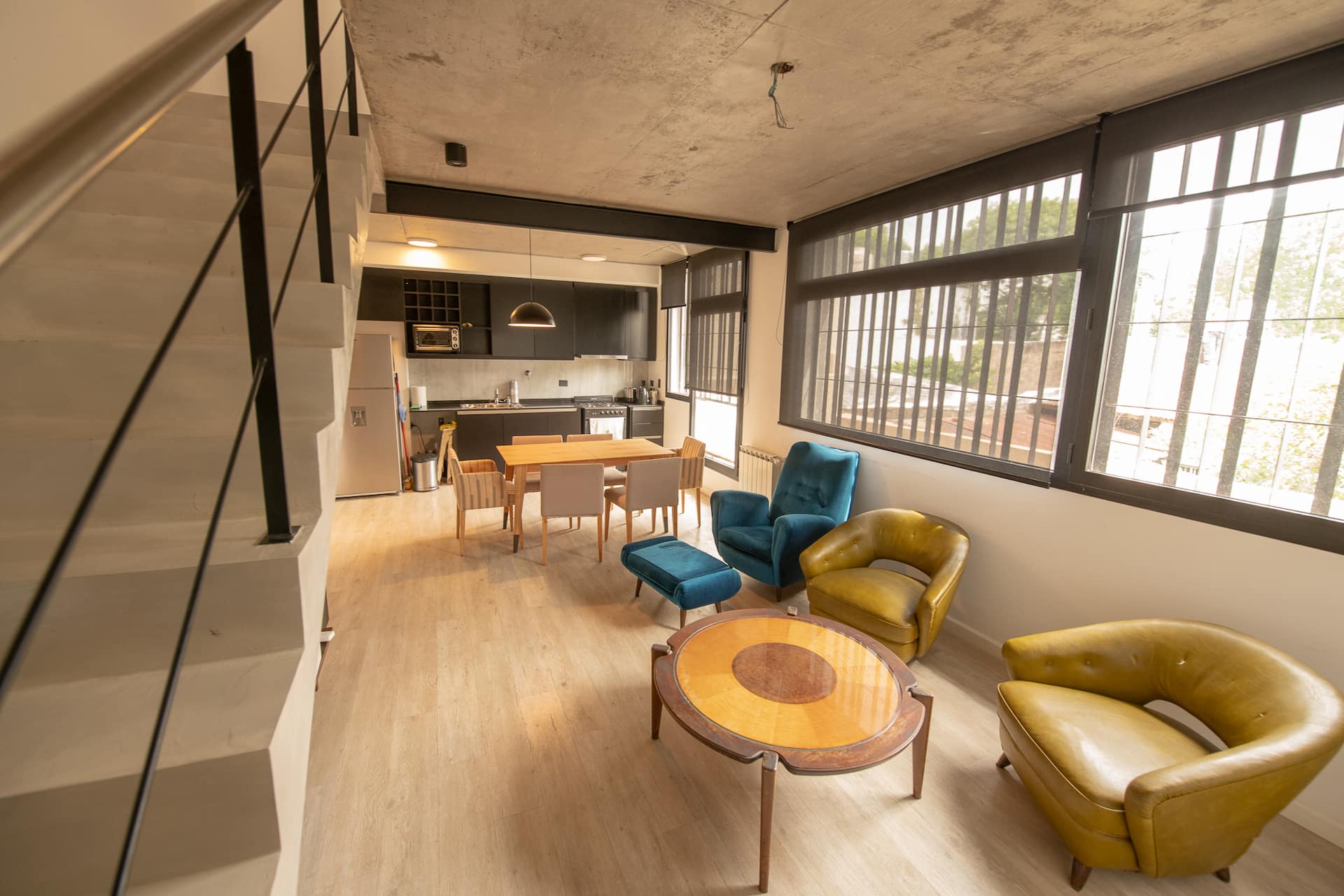 Квартира с террасой и зоной гриля в Villa Urquiza