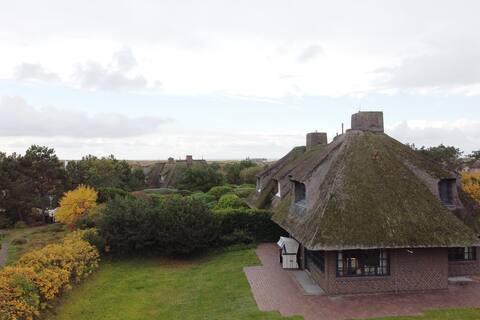 Spacious thatched roof house in Frisian style