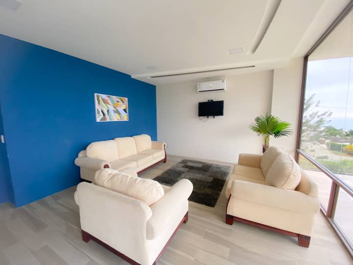 Lujo + Lugar Ideal En El Cielo De Casa Blanca - Atacames Cantón