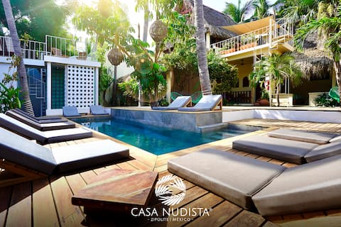 Casa Nudista - Premium bungalows with A/C 2p