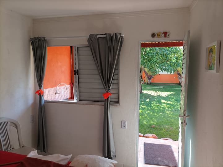 Лунен апартамент в задната част на къщата