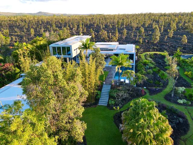 Lava Flow House Pool Ocean View Kehena Beach w A/C gallery image 2