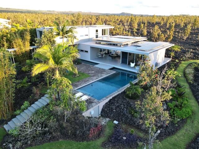 Lava Flow House Pool Ocean View Kehena Beach w A/C gallery image 4