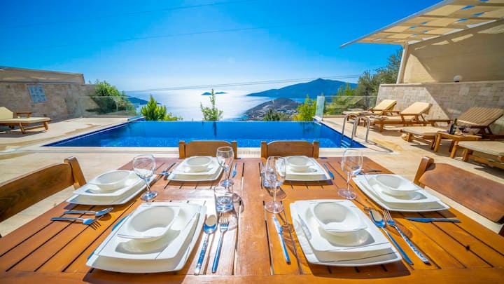 Eco Villa Begonvil  /   Natural Wooden Villas - Kalkan