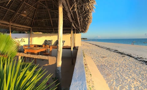 Family Beach House - right on the beach