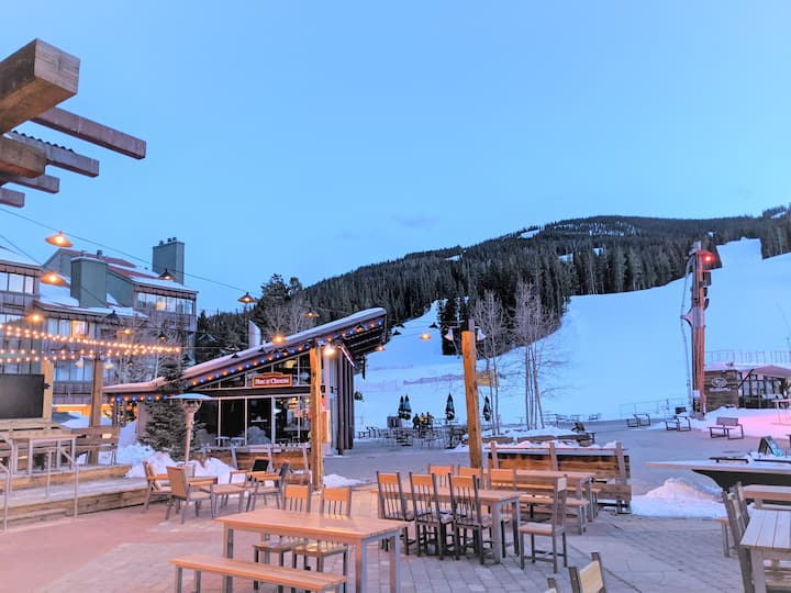 Center Village in winter