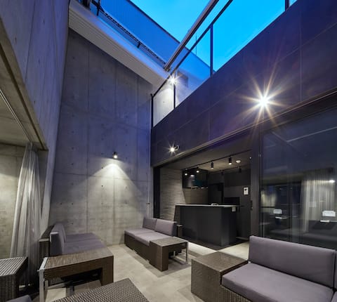 [Only one group a day]Rooftop terrace・Theater room