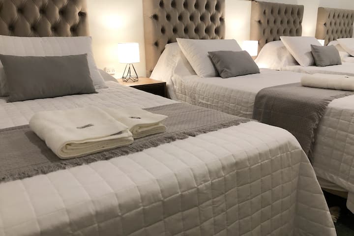 Kamer 2 (4 eenpersoonsbedden)