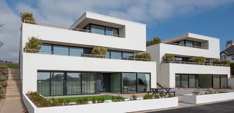 Stunning contemporary flat on the Scottish coast