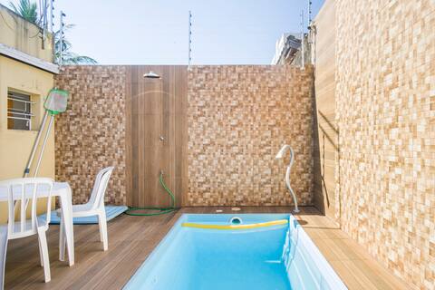 Casa caragua 8 people swimming pool,chur,martim de sa,