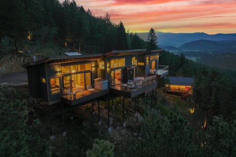 Luxury Treehouse + Glamping Tent - Views for Miles